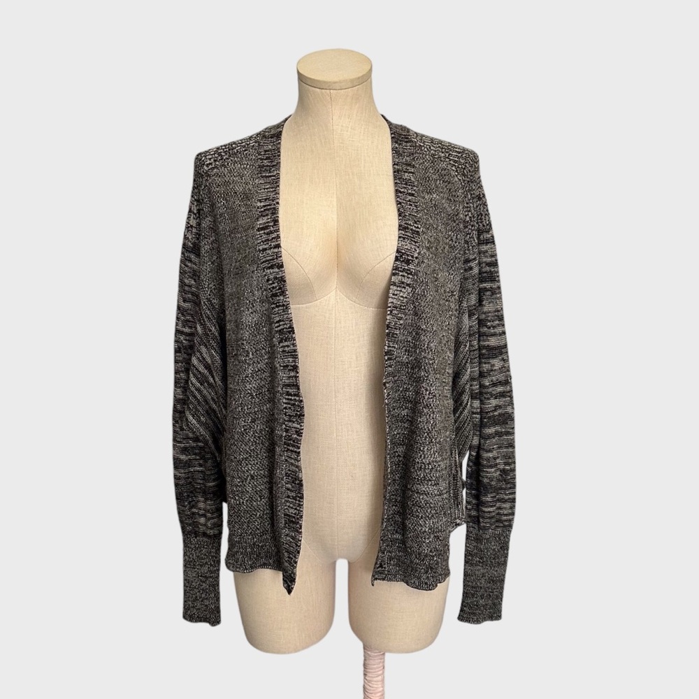 Silence + Noise Urban Outfitters Marled Open Front Cocoon Cardigan Sweater